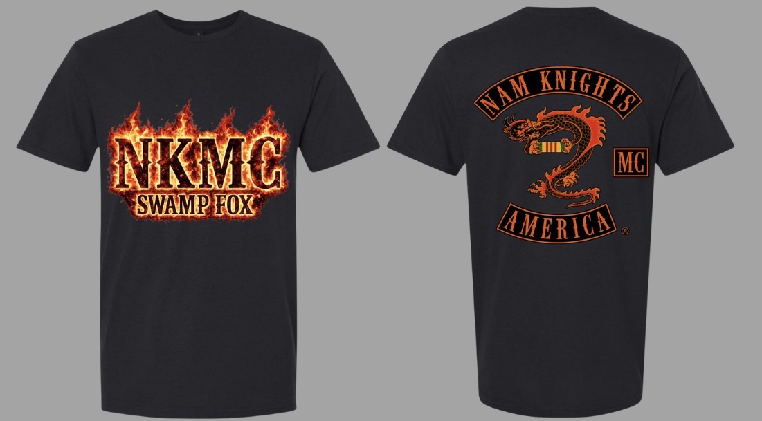 #006 Inferno Swamp Fox Tee - Vietnam Ribbon