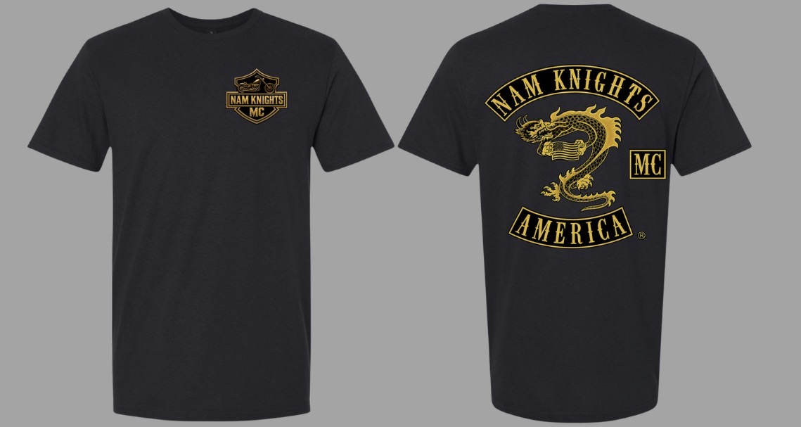 #007 NKMC Bar & Shield Tee - U.S. Flag