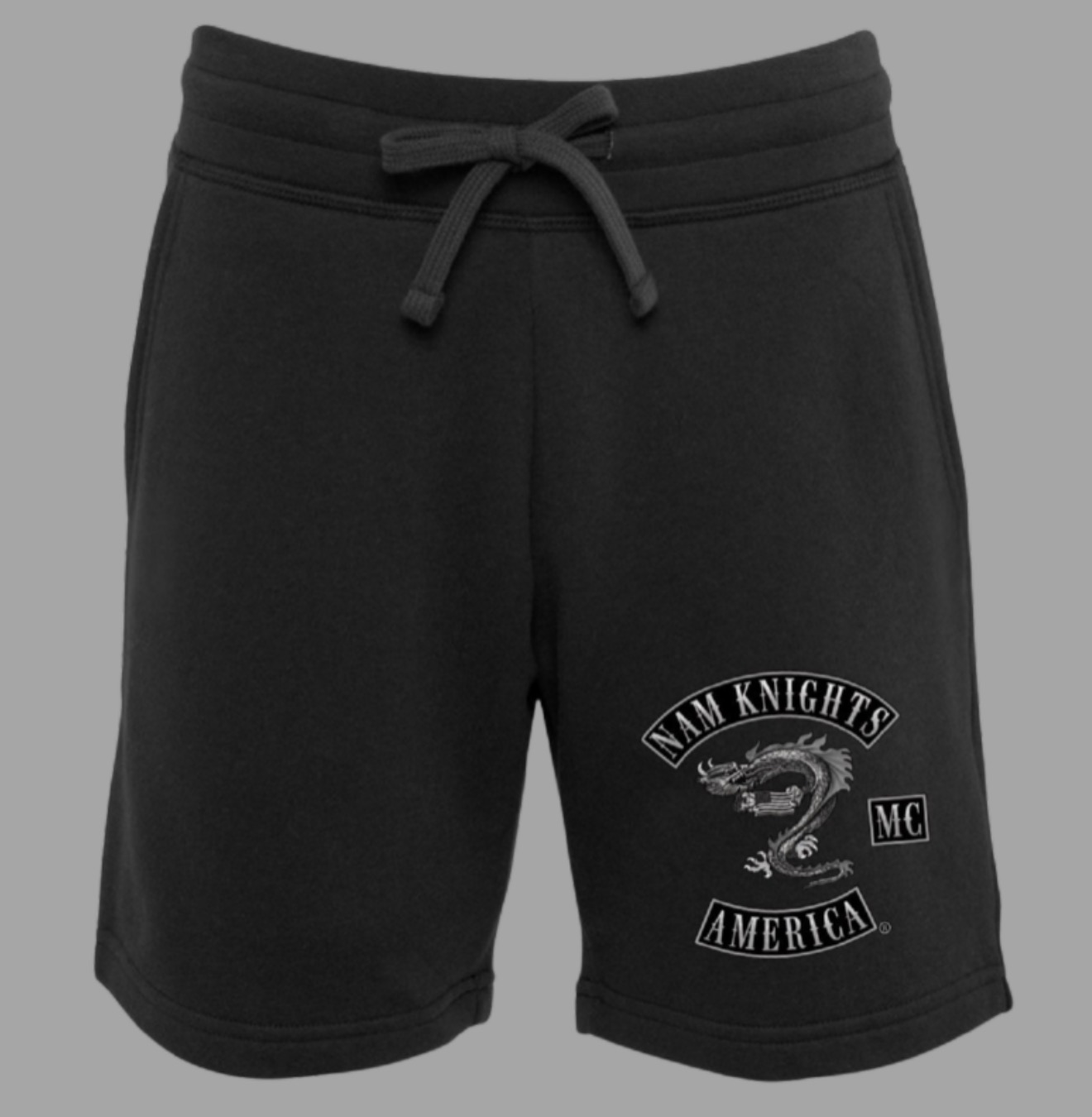 #015 Classic Blackout NKMC Shorts - U.S. Flag