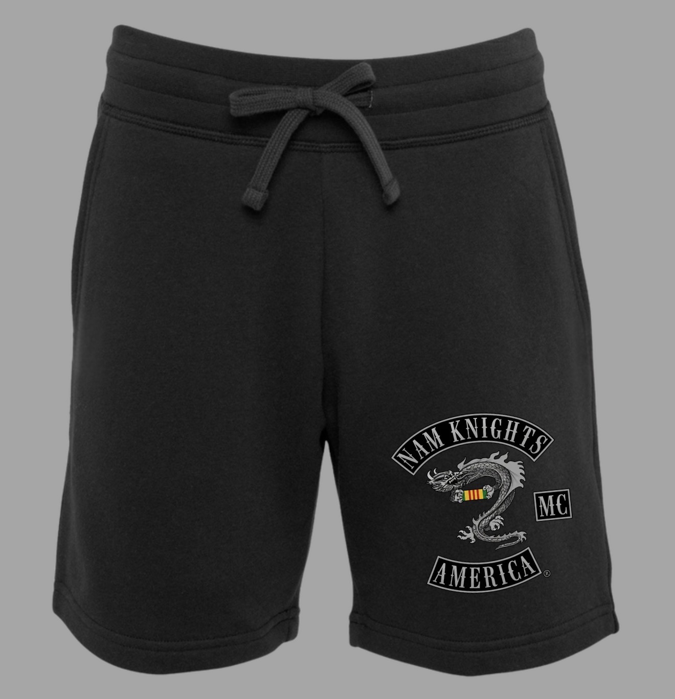 #015 Classic Blackout NKMC Shorts - Vietnam Ribbon