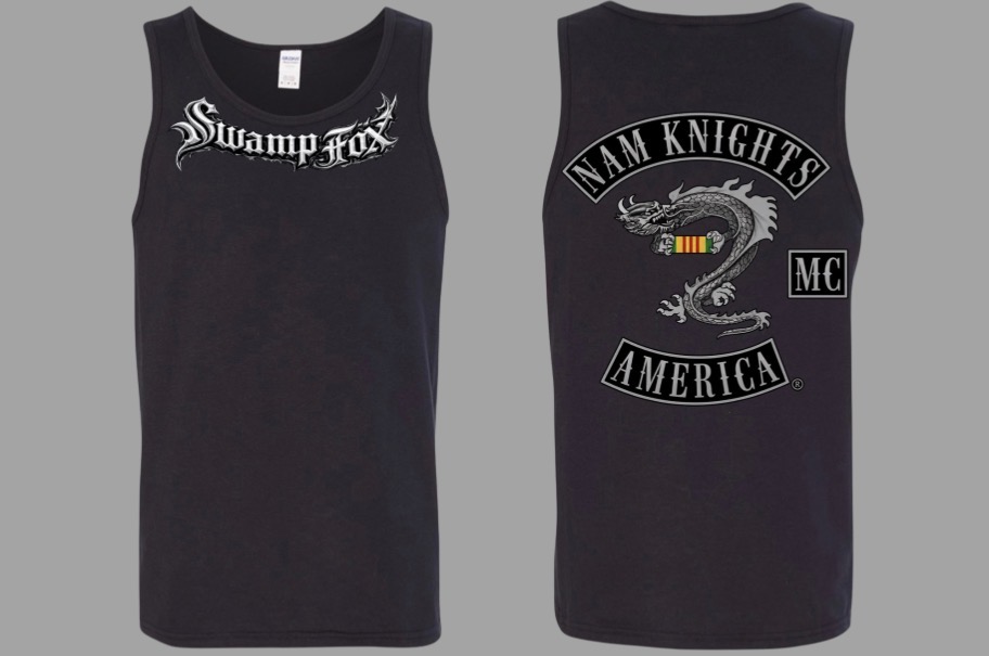 #017 Classic Swamp Fox Blackout Tank - Vietnam Ribbon