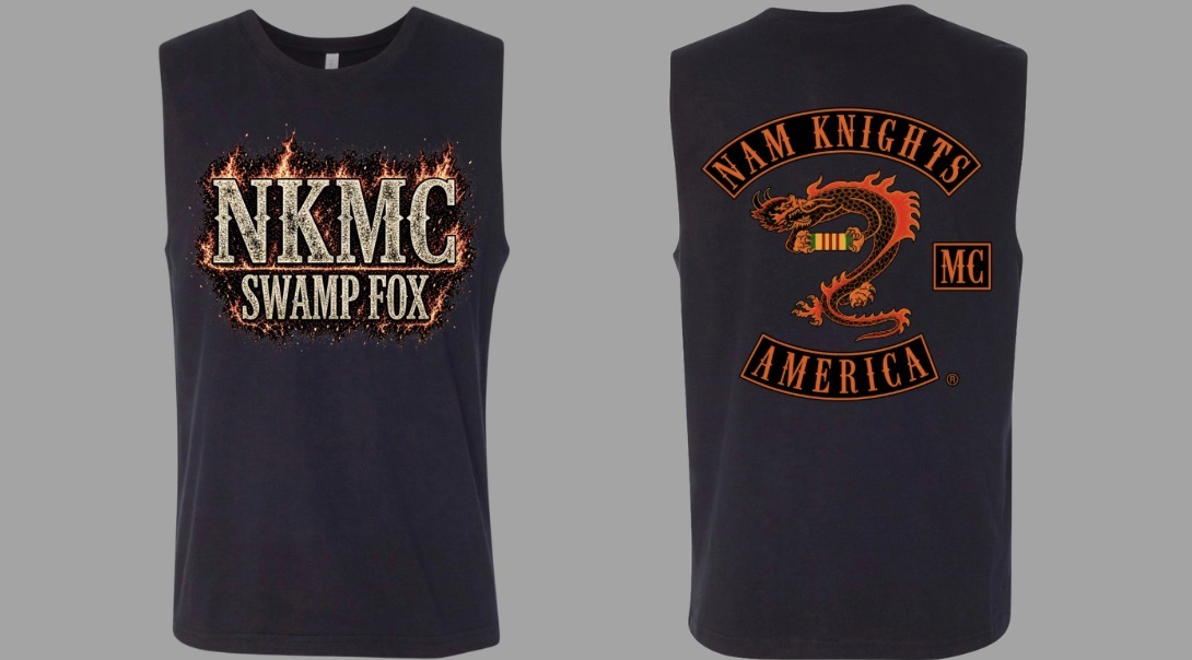 #029 Firestorm Swamp Fox Muscle Tee - Vietnam Ribbon