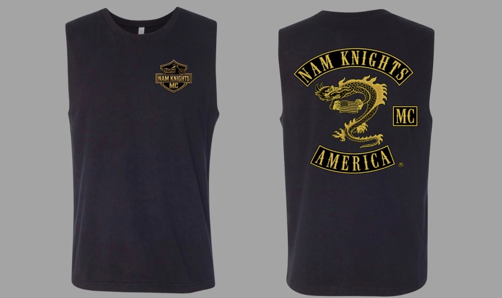 #031 NKMC Bar & Shield Muscle Tee - U.S. Flag