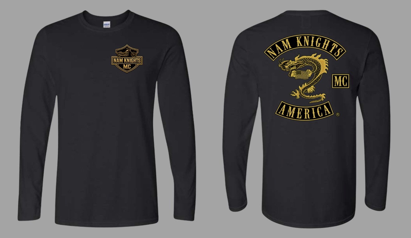 #039 NKMC Bar & Shield Long Sleeve - U.S. Flag