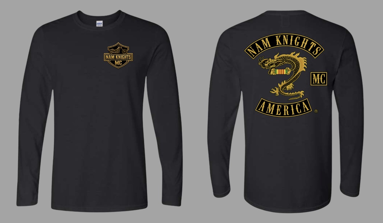 #039 NKMC Bar & Shield Long Sleeve - Vietnam Ribbon