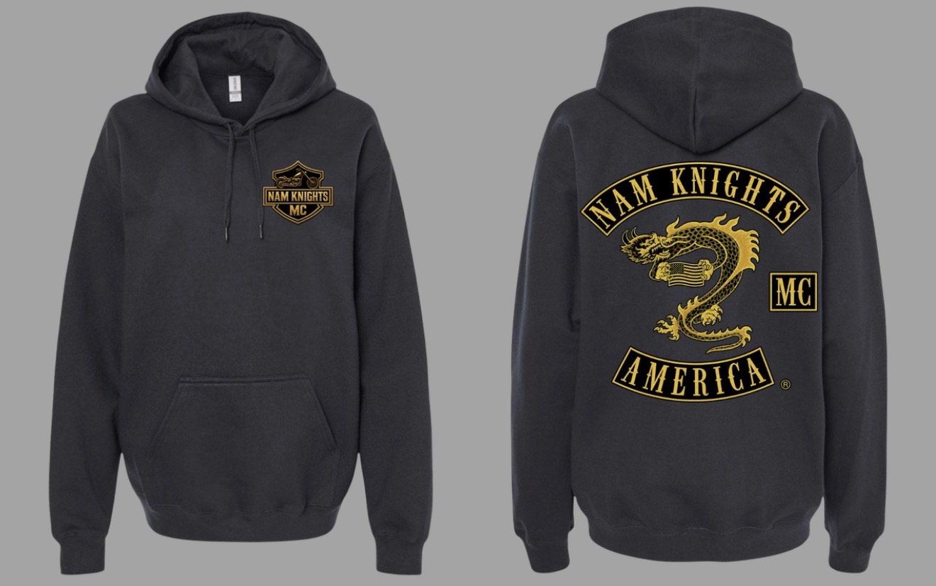 #047 NKMC Bar & Shield Hoodie - U.S. Flag