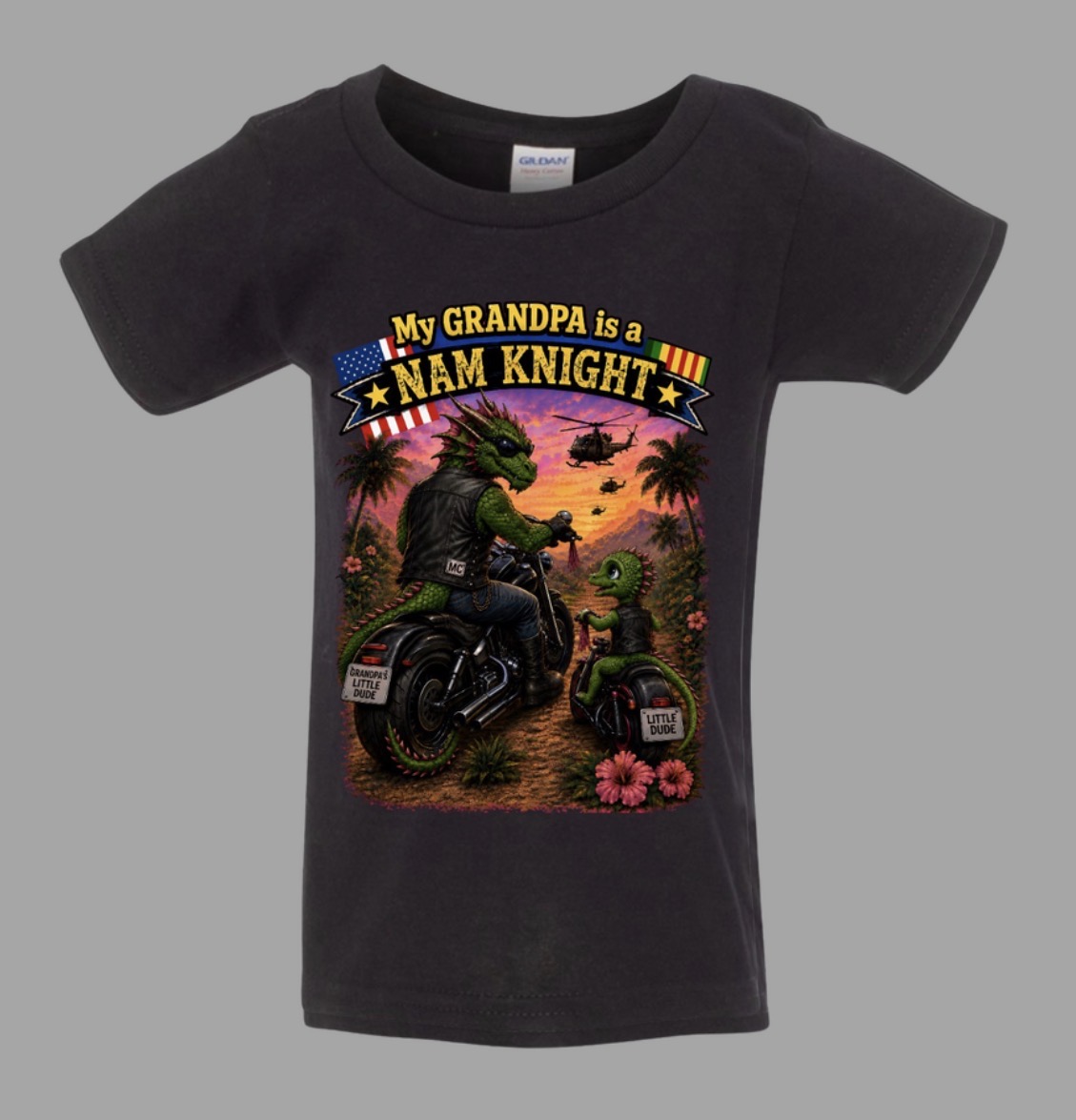 #054 GRANDPA NK (Little Dude) Tee