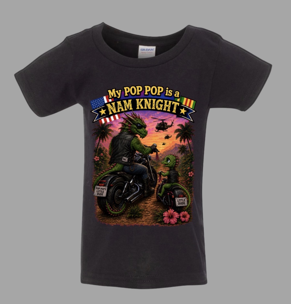 #055 POP POP NK (Little Dude) Tee